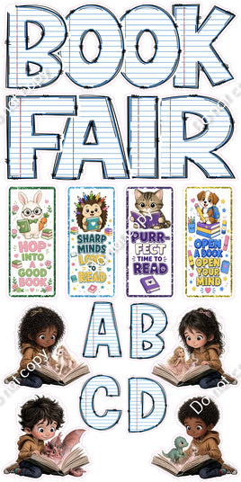 14 pc Paper Book Fair Set