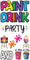 10 pc Paint and Drink Party Set
