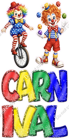 4 pc Carnival Set