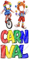 4 pc Carnival Set