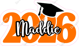 Custom School 2026 Keepsake - Change Colors & Name