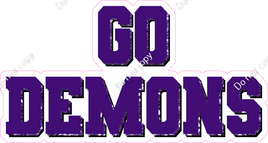 Go Demons Mascot Logo