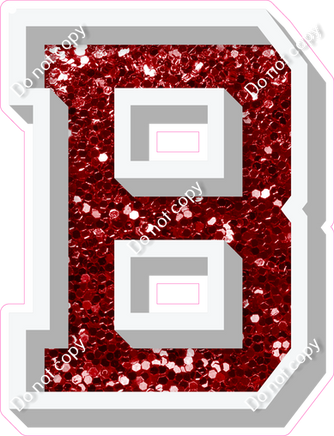 VA 12" Individuals - Crimson Sparkle B