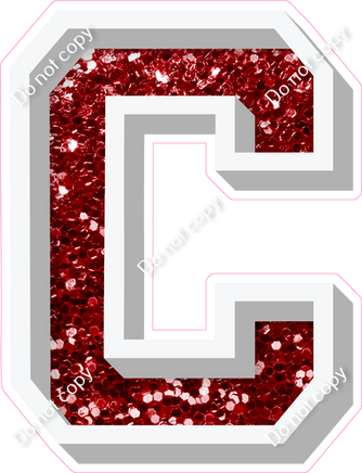 VA 12" Individuals - Crimson Sparkle C