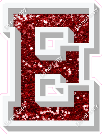 VA 12" Individuals - Crimson Sparkle E