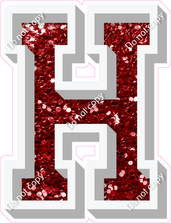 VA 12" Individuals - Crimson Sparkle H