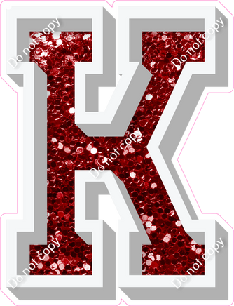 VA 12" Individuals - Crimson Sparkle K