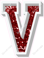 VA 12" Individuals - Crimson Sparkle V