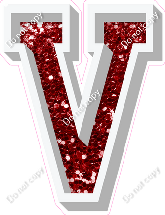VA 12" Individuals - Crimson Sparkle V