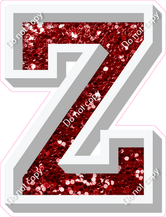 VA 12" Individuals - Crimson Sparkle Z
