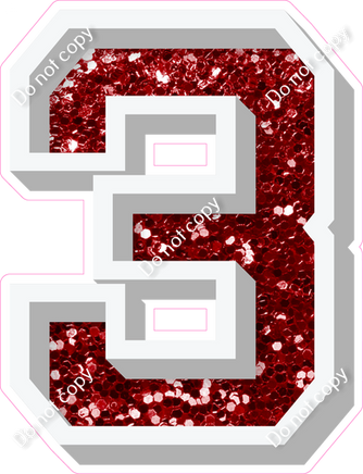 VA 12" Individuals - Crimson Sparkle 3