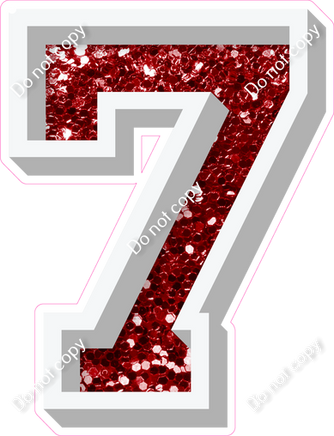 VA 12" Individuals - Crimson Sparkle 7