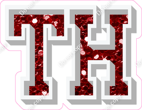 VA 12" Individuals - Crimson Sparkle TH