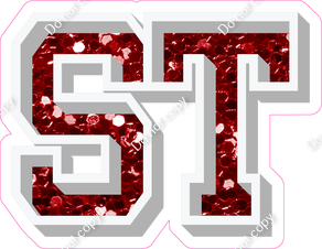 VA 12" Individuals - Crimson Sparkle ST