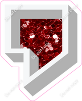 VA 12" Individuals - Crimson Sparkle Apostrophe