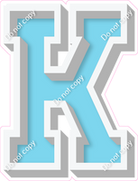 VA 12" Individuals - Flat Baby Blue K