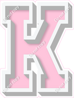 VA 12" Individuals - Flat Baby Pink K
