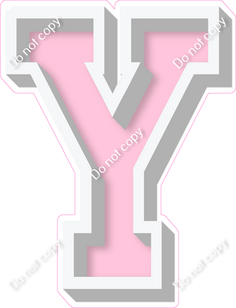 VA 12" Individuals - Flat Baby Pink Y