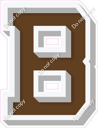VA 12" Individuals - Flat Chocolate B