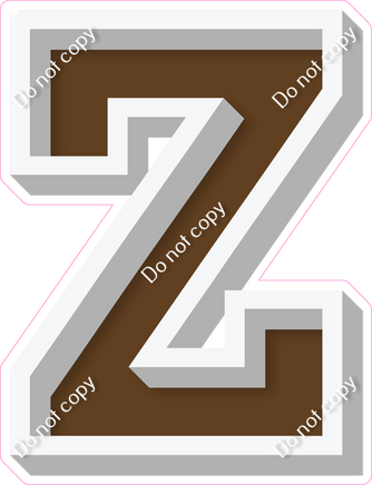VA 12" Individuals - Flat Chocolate Z