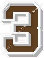 VA 12" Individuals - Flat Chocolate 3