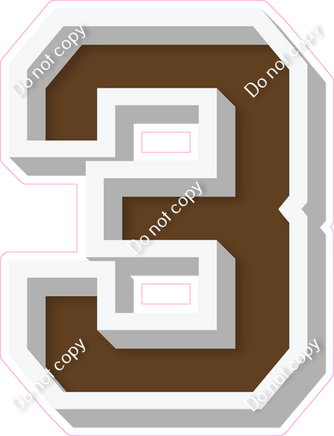 VA 12" Individuals - Flat Chocolate 3
