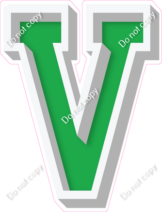 VA 12" Individuals - Flat Green V