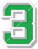 VA 12" Individuals - Flat Green 3