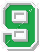 VA 12" Individuals - Flat Green 9