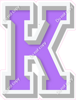 VA 12" Individuals - Flat Lilac K
