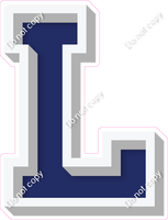 VA 12" Individuals - Flat Navy Blue L