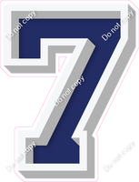 VA 12" Individuals - Flat Navy Blue 7