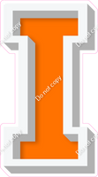 VA 12" Individuals - Flat Orange I