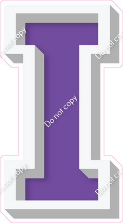 VA 12" Individuals - Flat Purple I