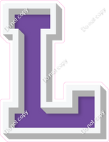 VA 12" Individuals - Flat Purple L