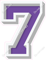 VA 12" Individuals - Flat Purple 7