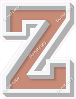 VA 12" Individuals - Flat Rose Gold Z