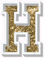 VA 12" Individuals - Gold Sparkle H