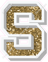 VA 12" Individuals - Gold Sparkle S