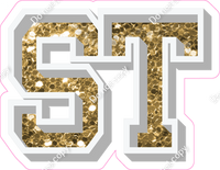 VA 12" Individuals - Gold Sparkle ST
