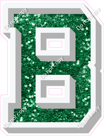 VA 12" Individuals - Green Sparkle B