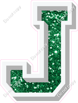 VA 12" Individuals - Green Sparkle J