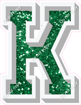 VA 12" Individuals - Green Sparkle K
