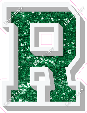 VA 12" Individuals - Green Sparkle R