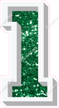 VA 12" Individuals - Green Sparkle 1