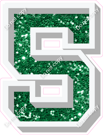 VA 12" Individuals - Green Sparkle 5