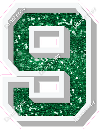 VA 12" Individuals - Green Sparkle 9