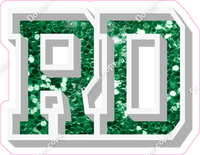VA 12" Individuals - Green Sparkle RD
