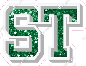 VA 12" Individuals - Green Sparkle ST