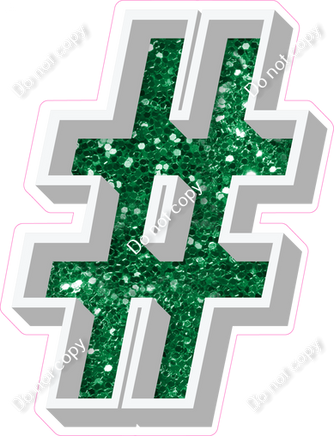 VA 12" Individuals - Green Sparkle #